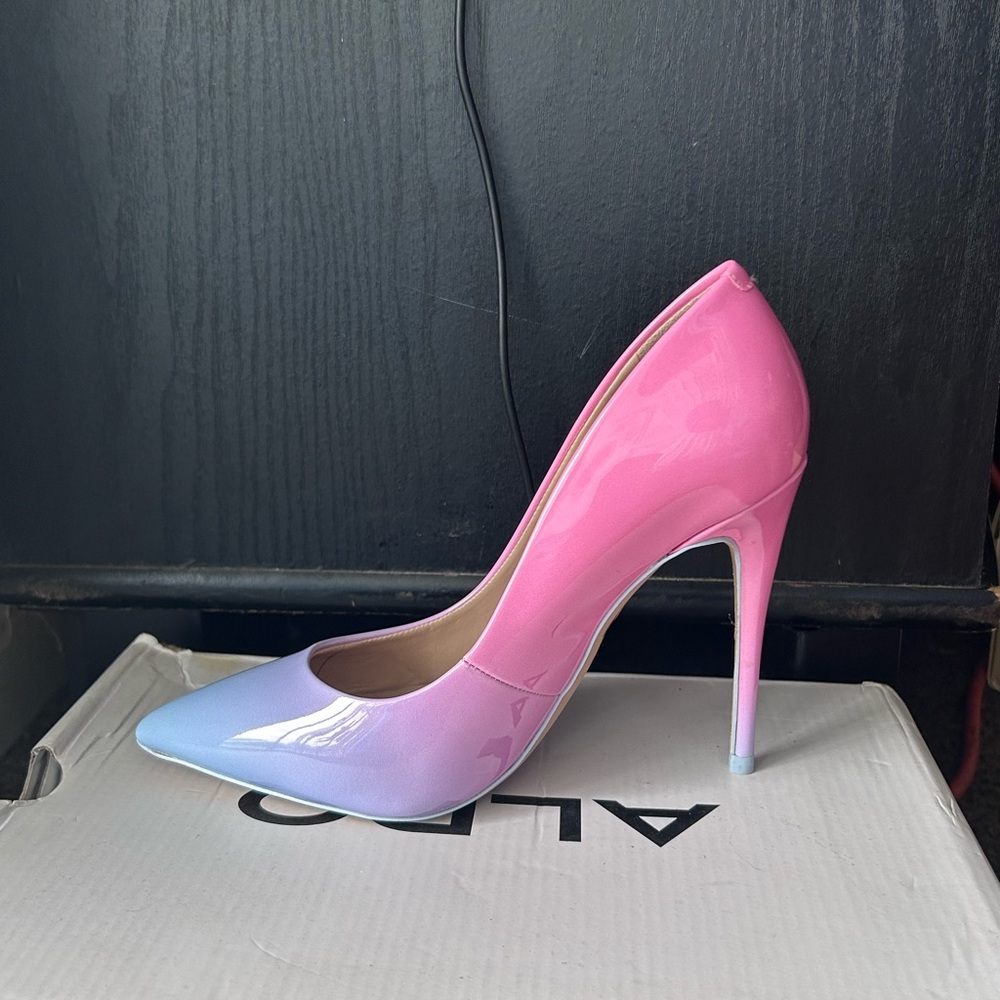 Aldo Pink and Purple Stiletto Heels